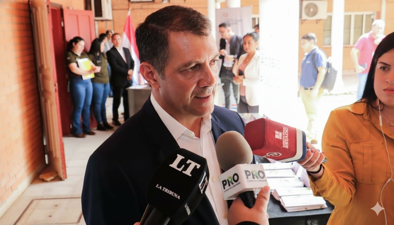 Carlos Giménez, ministro de Agricultura y Ganadería (MAG).