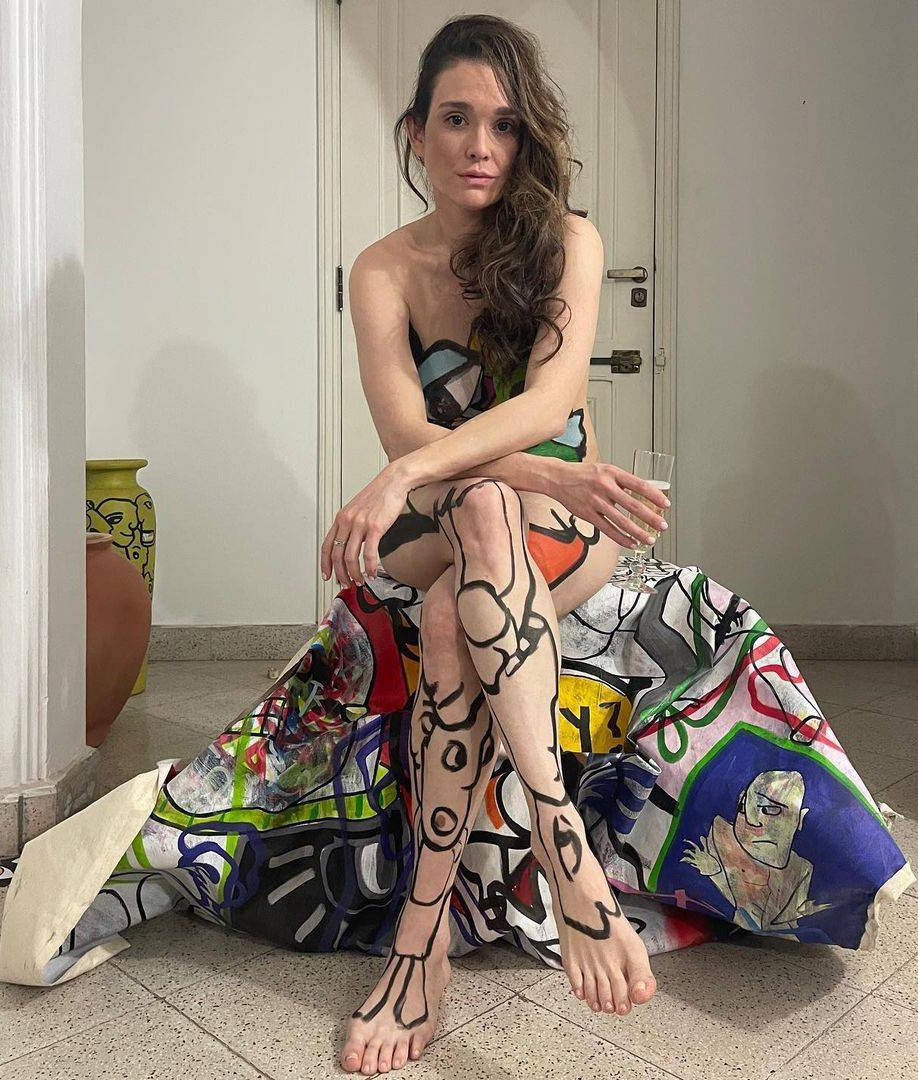 Lali González y su rimbombante fotografía en redes sociales. (FOTO: @lalilalig)