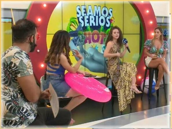 Ara Zelaya en "Seamos Serios". (Captura de video)
