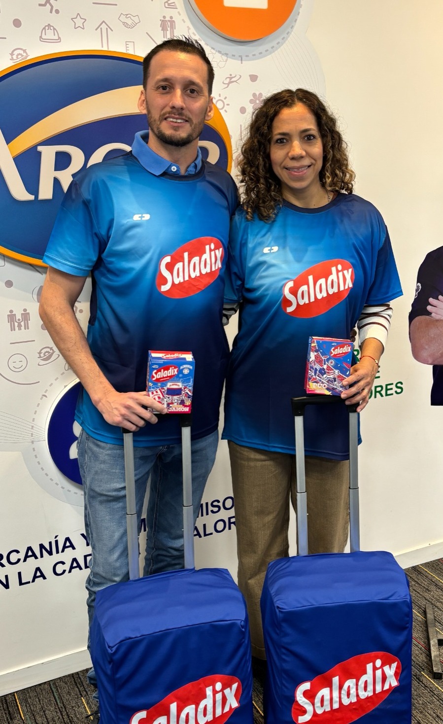 Saladix cerró con éxito su promoción "Saladix te lleva a ver a la Albirroja". Foto: gentileza