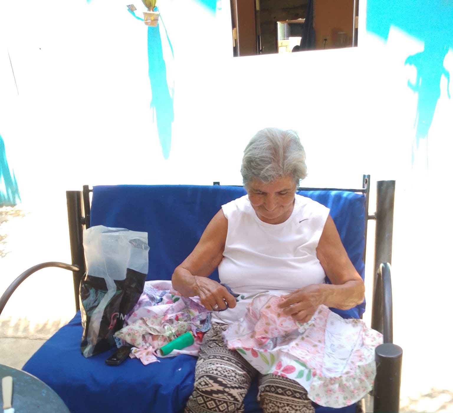 Fue costurera toda su vida.