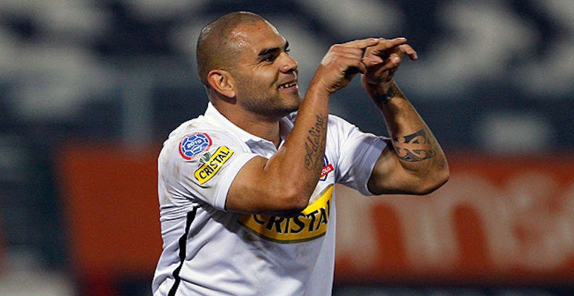 COLO COLO. Cuando jugaba en el popular equipo chileno.