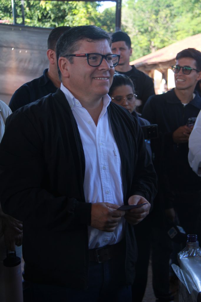 Daniel Pereira Mujica, actual intendente deCDE, asumió en noviembre del año pasado.
