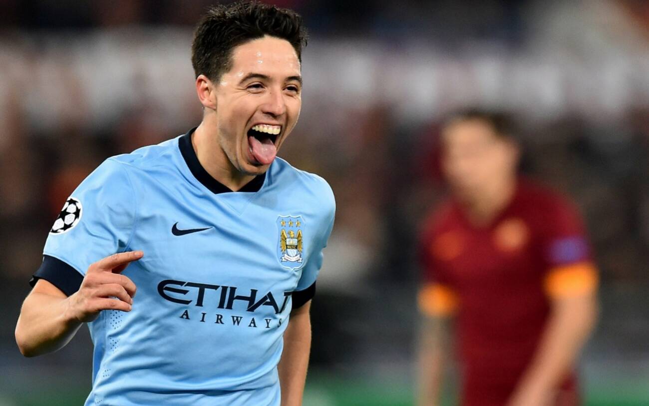 El exjugador del Manchester City y actual comentarista televisivo de Canal +, Samir Nasri. Foto (@City_Chief)
