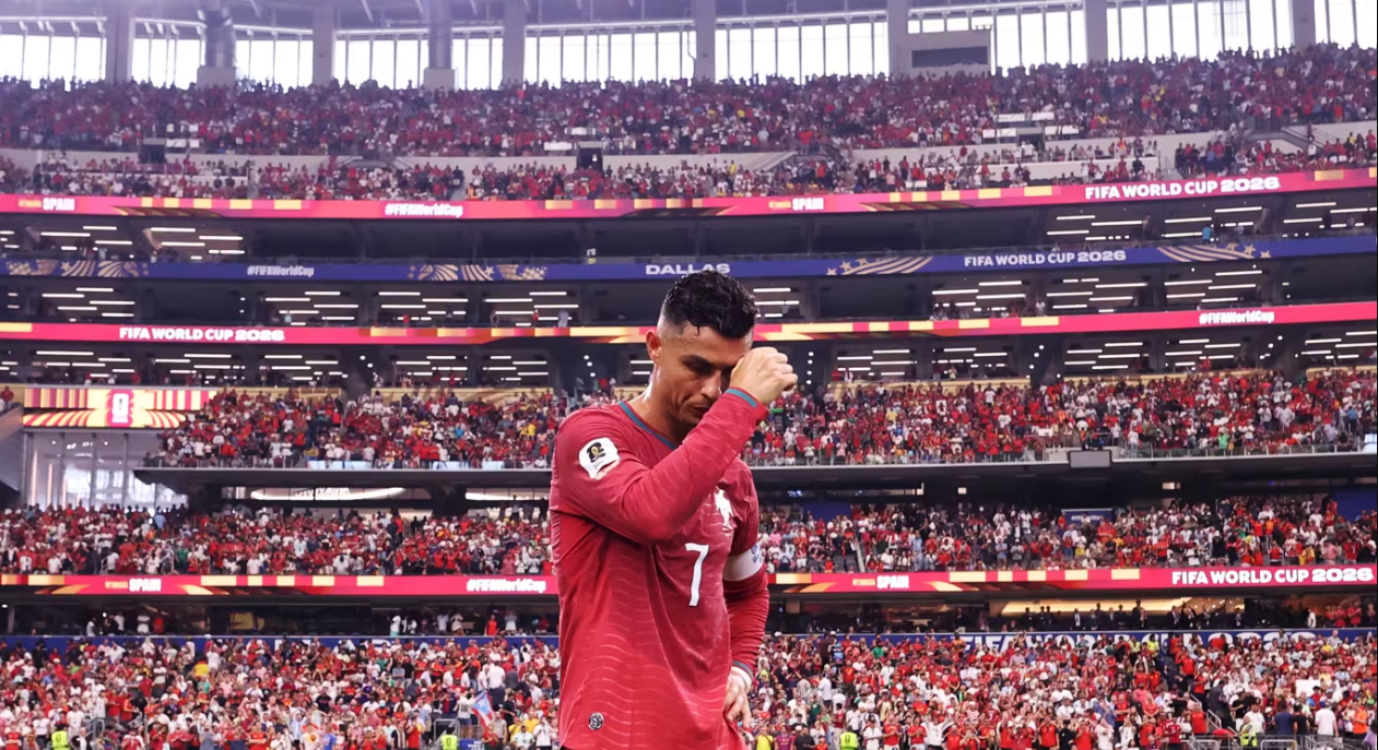 Cristiano Ronaldo se despidió de los mundiales. Foto: FIFA