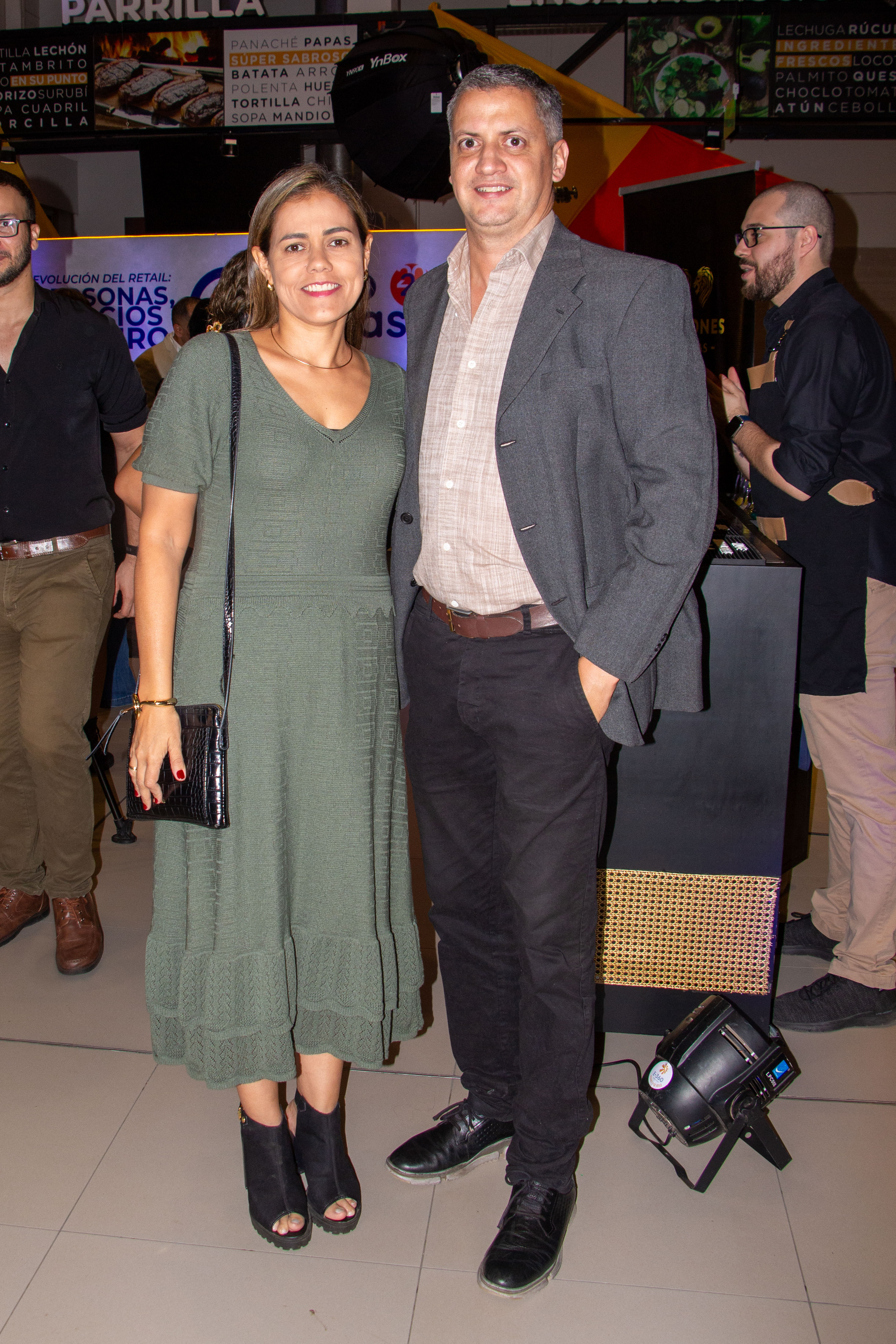 María Laura Rodríguez y José Arias.