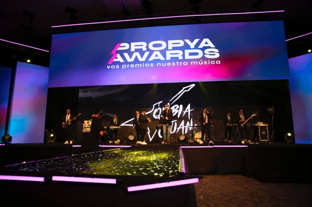 La premiación contará con Show en vivo.