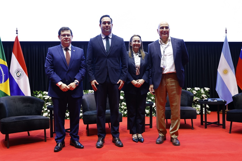 Los disertantes de la primera jornada. Foto: Gentileza