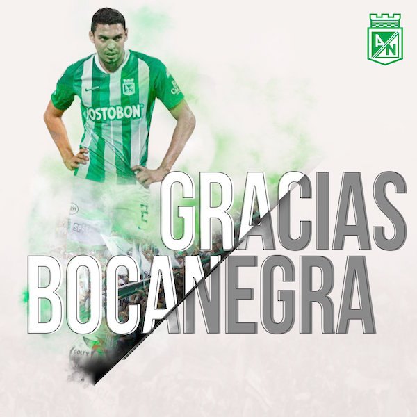 El Atlético Nacional ya despidió oficialmente al pelotero.