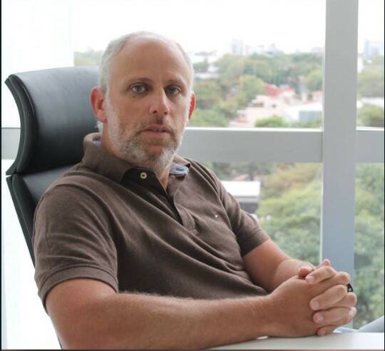 Ronald Starsenbaum, uno de los creadores de la app "Japporo". (Gentileza)