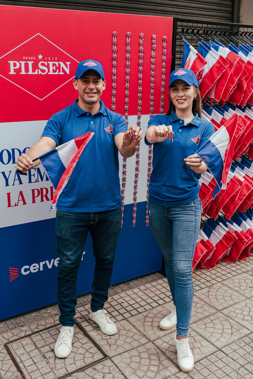Cervepar, de la mano de Pilsen, cerveza oficial de la Albirroja. Foto: gentileza