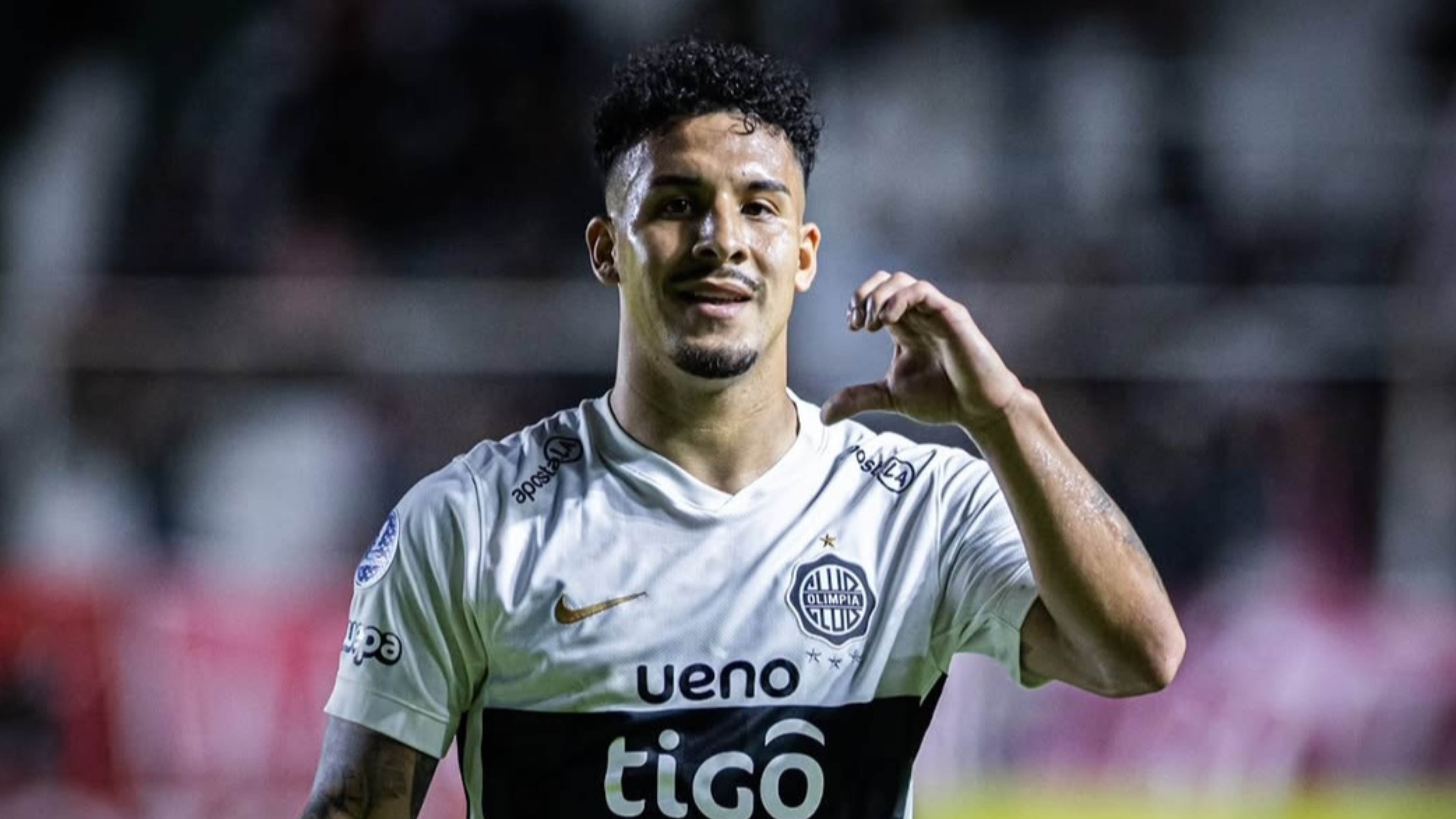 Fernando Cardozo marcó el tanto del empate para Olimpia