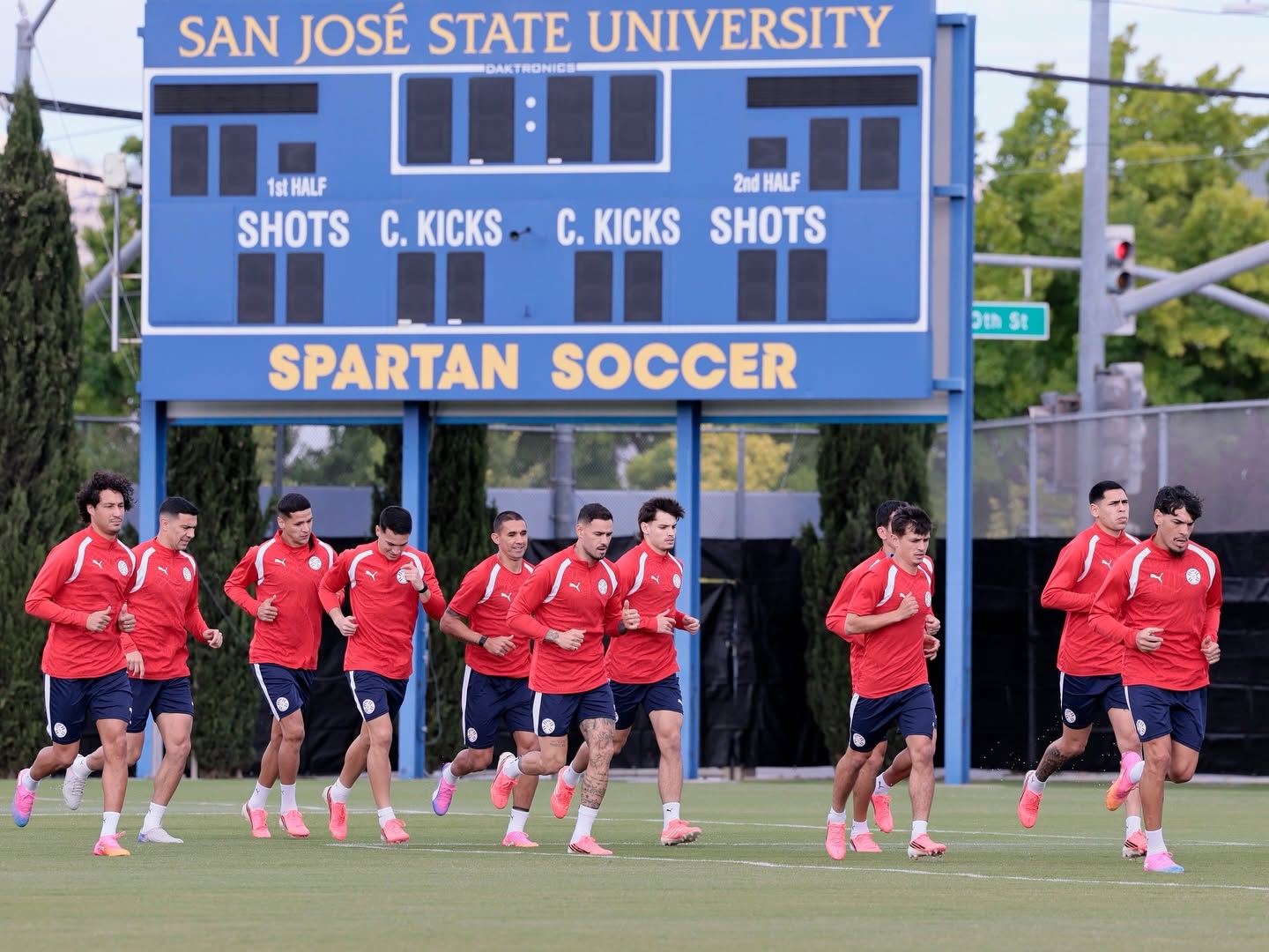 Los trabajos tuvieron lugar en el Spartan Soccer Complex de San José. Foto: Albirroja
