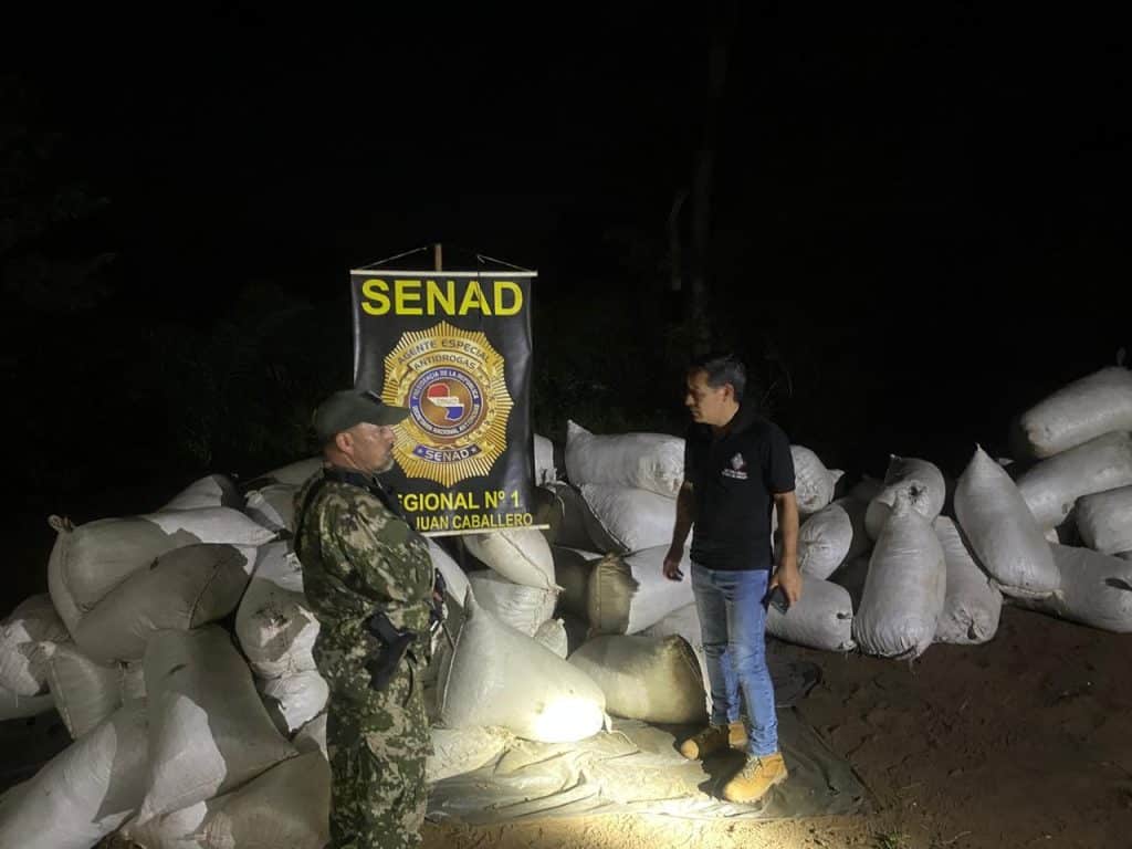 Hallaron más de 6 tn de marihuana