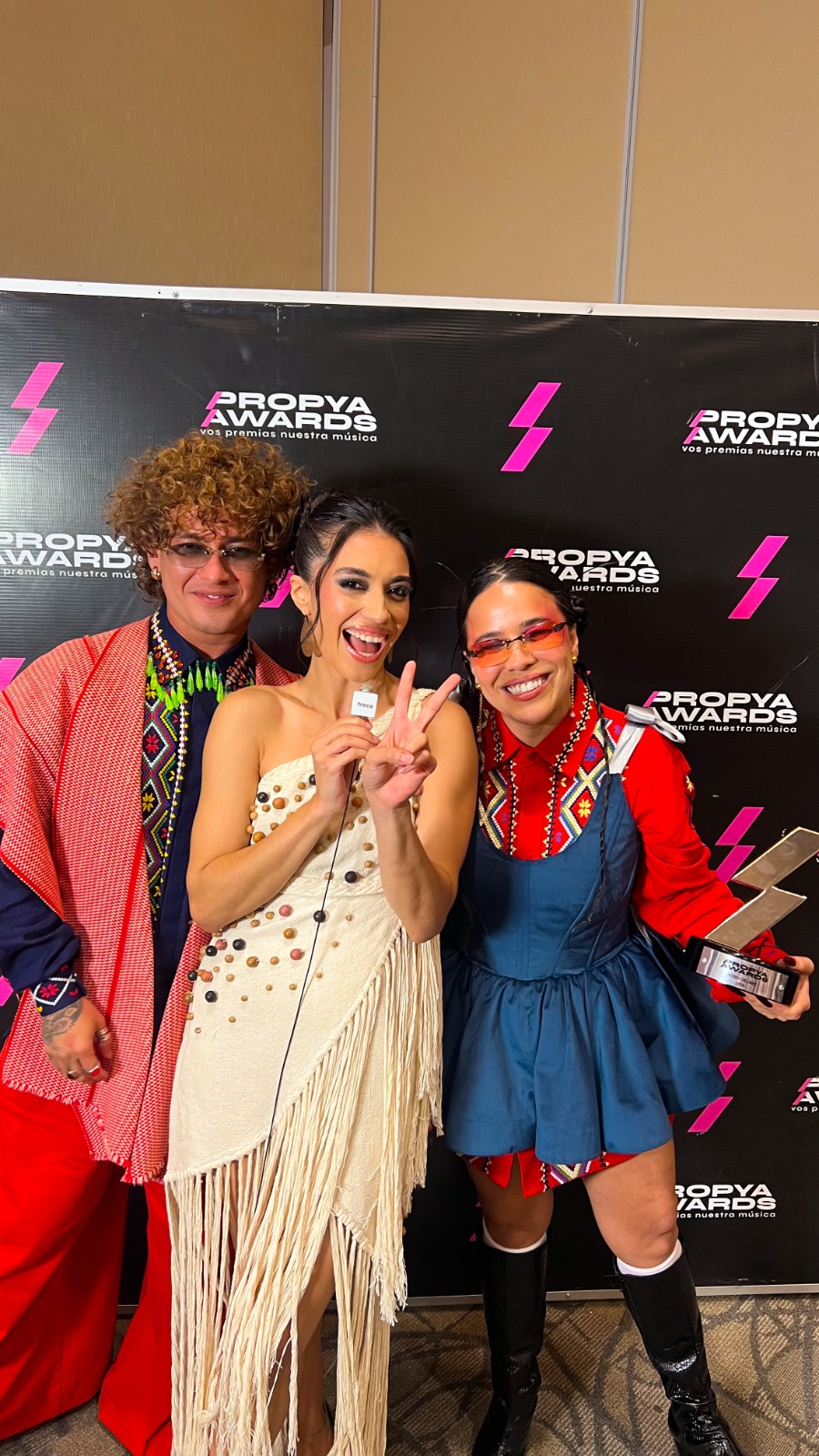El grupo Purahéi Soul se consagró como el principal ganador. Foto: Trece