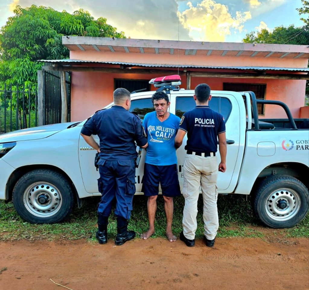 Agustín Martínez Duarte, paraguayo detenido durante el reciente allanamiento.