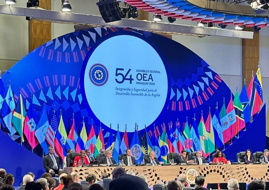 54ª Asamblea General de la Organización de Estados Americanos (OEA), realizada en Asunción
