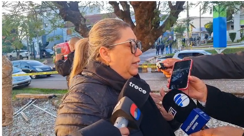 Rocío González, asistente fiscal. Foto: Captura