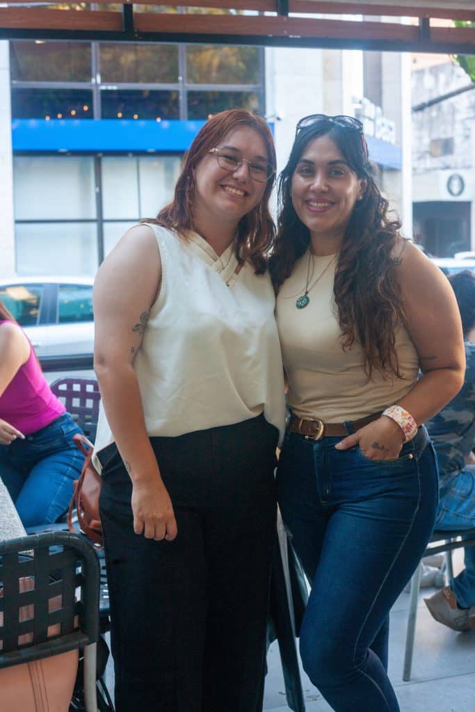 Ivanna Montiel y Jussara Giménez.