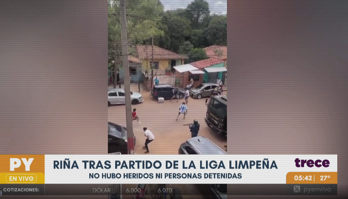 No se registraron heridos-Foto Captura