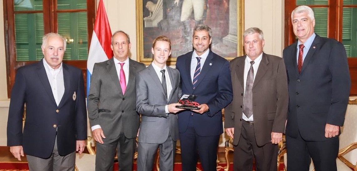 Hace poco fue recibido por el presidente Mario Abdo Benítez.