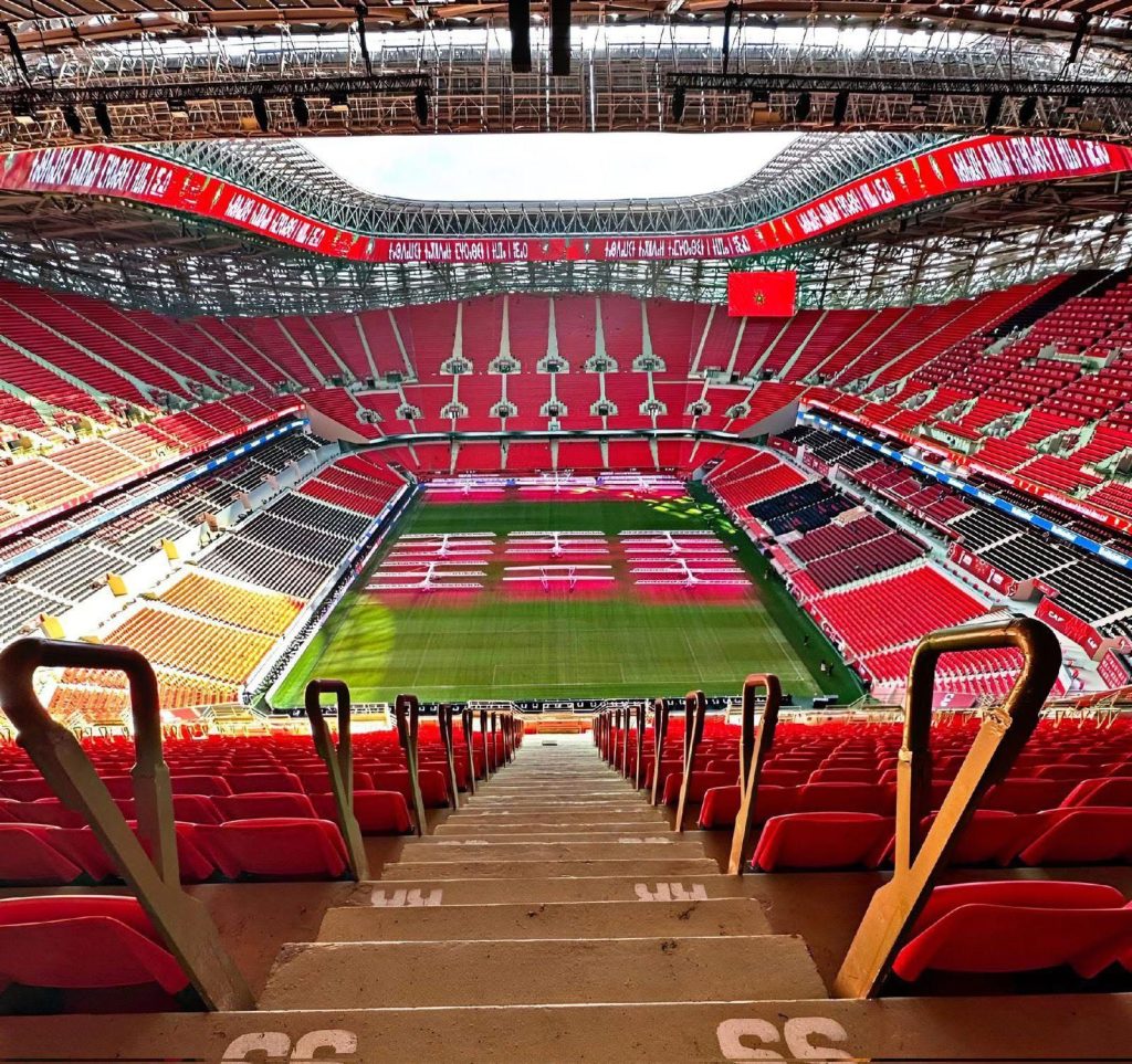 El Estadio Príncipe Moulay Abdellah será una de las sedes de la Copa Africana de Naciones.