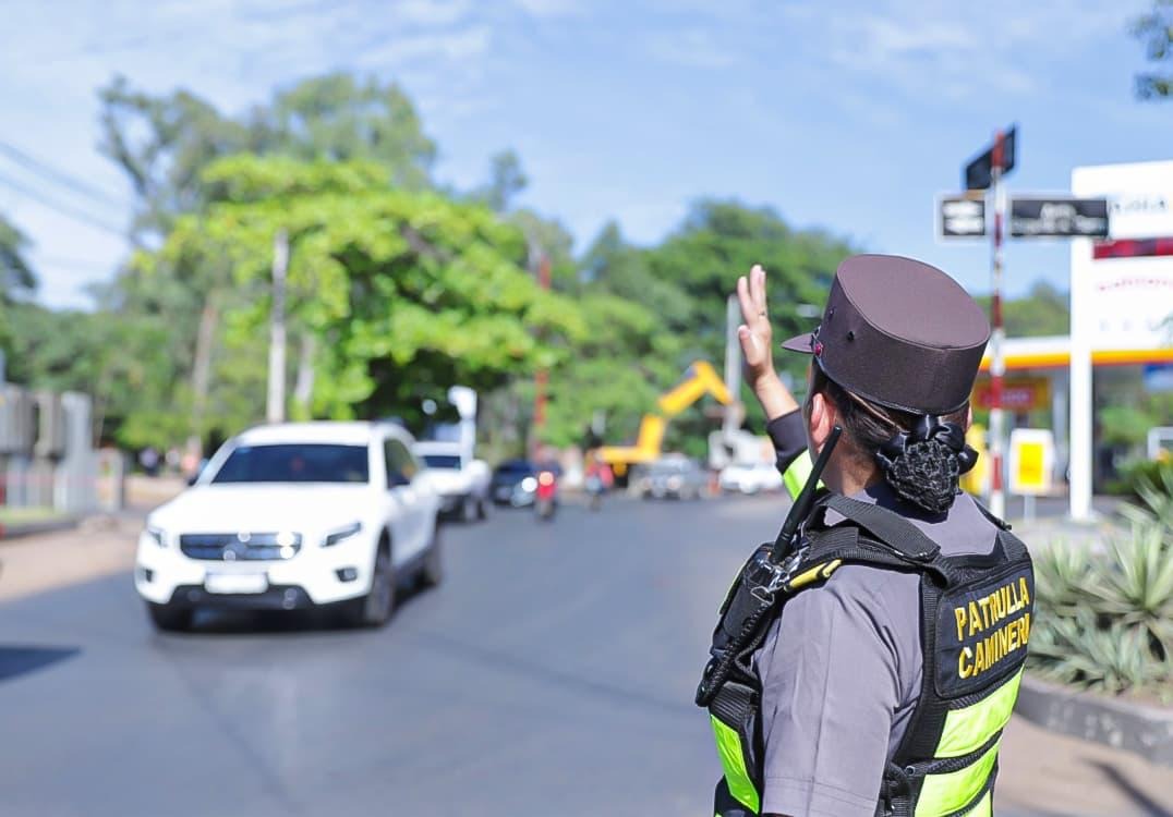 Patrulla Caminera alista operativo “Semana Santa”. Foto: MOPC