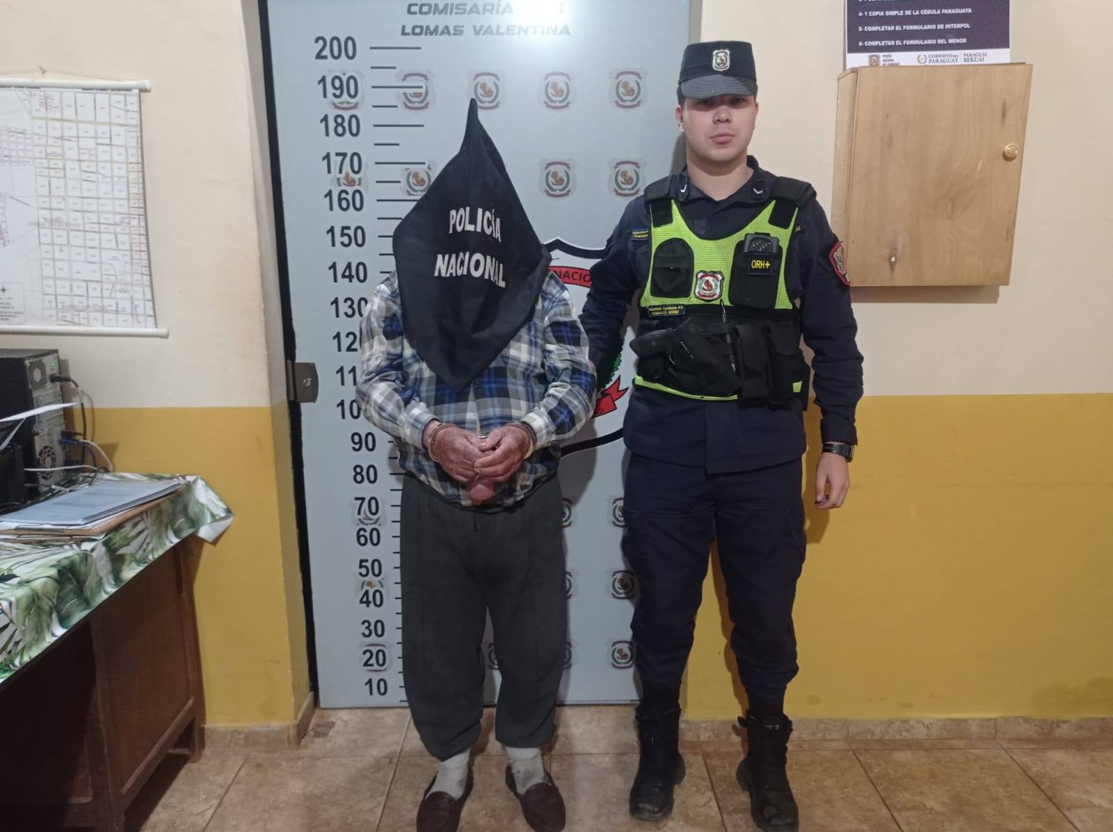 Modesto Arévalo Torres dio positivo al alcotest y quedó detenido. Foto: Gentileza