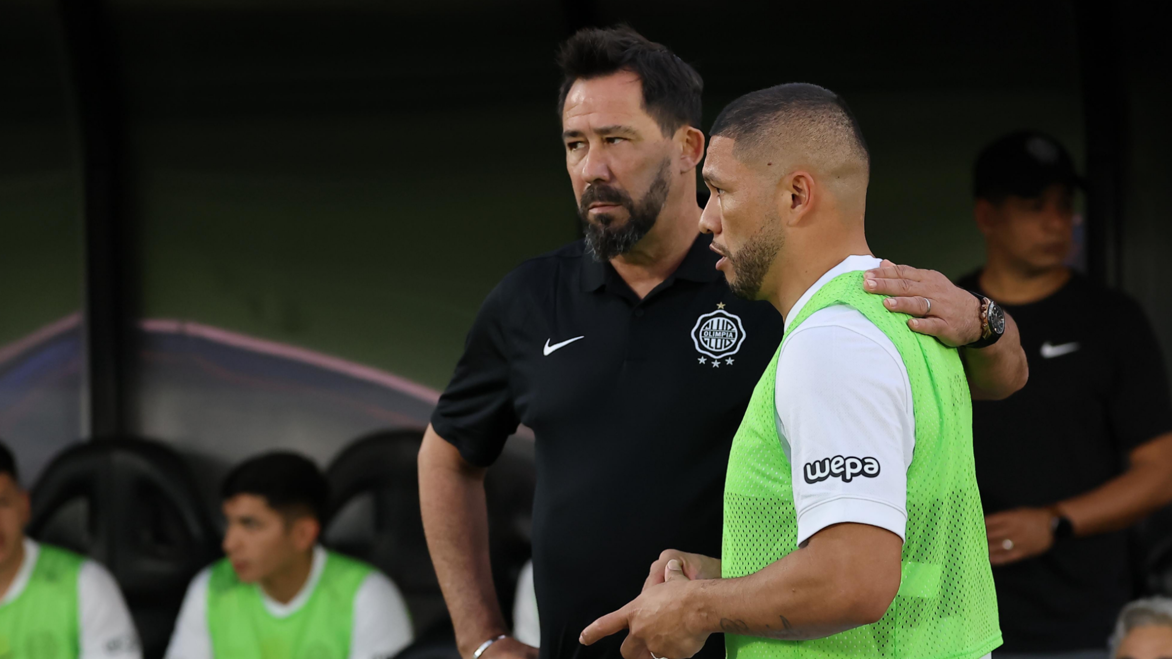 Pablo "Vitamina" Sánchez, entrenador de Olimpia, inició el operativo revancha ante Vasco da Gama.