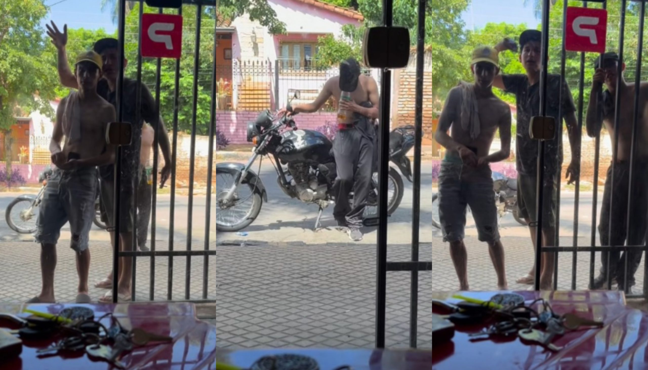 Inseguridad obliga a emprendedor a cerrar su taquería en Luque. Foto: Captura de video