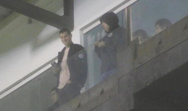 Alan Benítez en el estadio “Manuel Ferreira”.