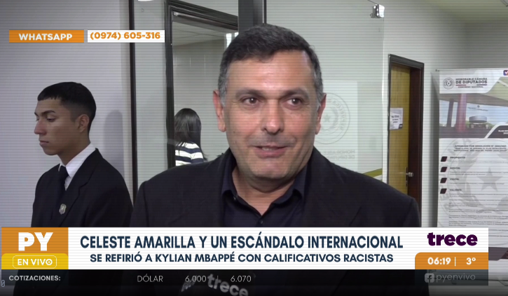 Edgar Olmedo, diputado nacional. Foto: Captura