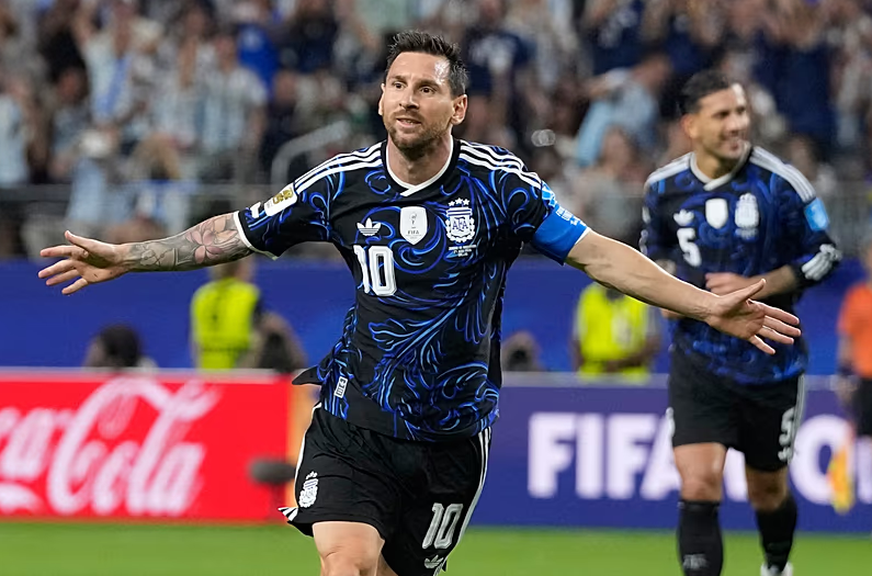 Messi supera a Mbappé por una asistencia-Foto FIFA