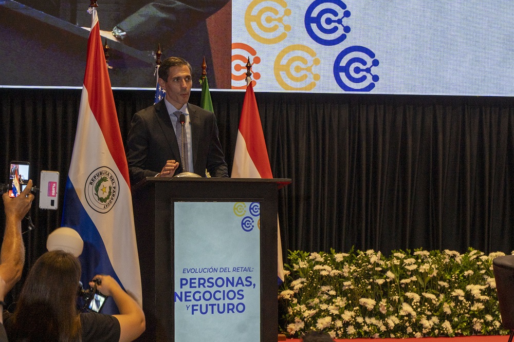 Marco Riquelme ministro de Industria y Comercio. Foto: Gentileza