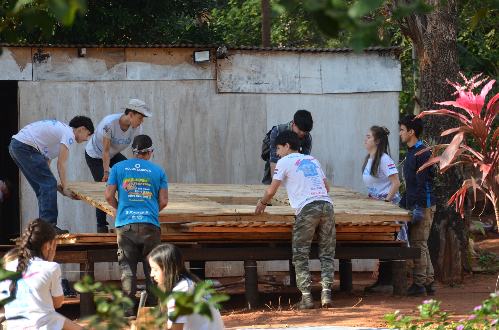 Techo Py busca transformar la vida de 85 familias. Foto: gentileza