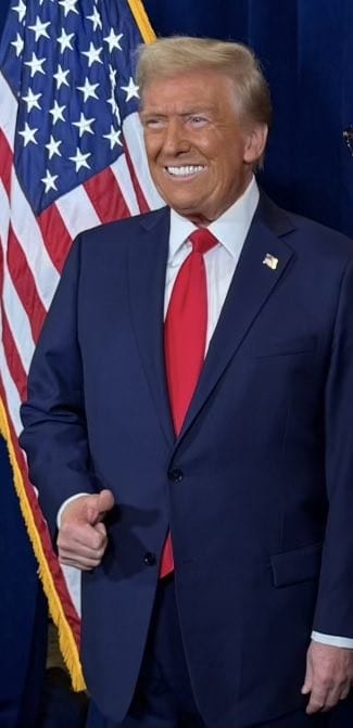 Donald Trump, presidente electo de los EE. UU.