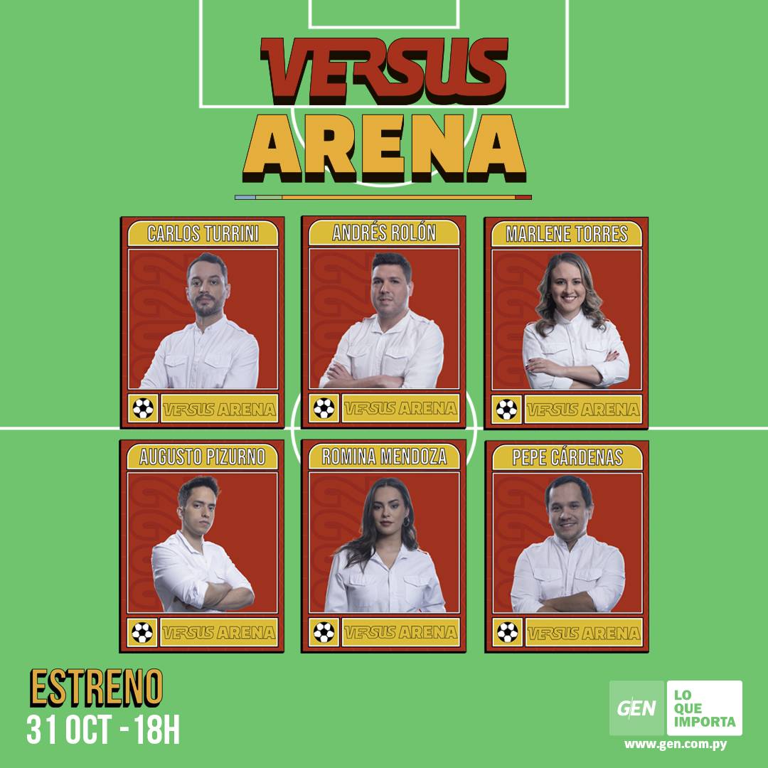 Turrini va a estar acompañado de un tremendo equipo de periodistas deportivos. GEN/NaciónMedia