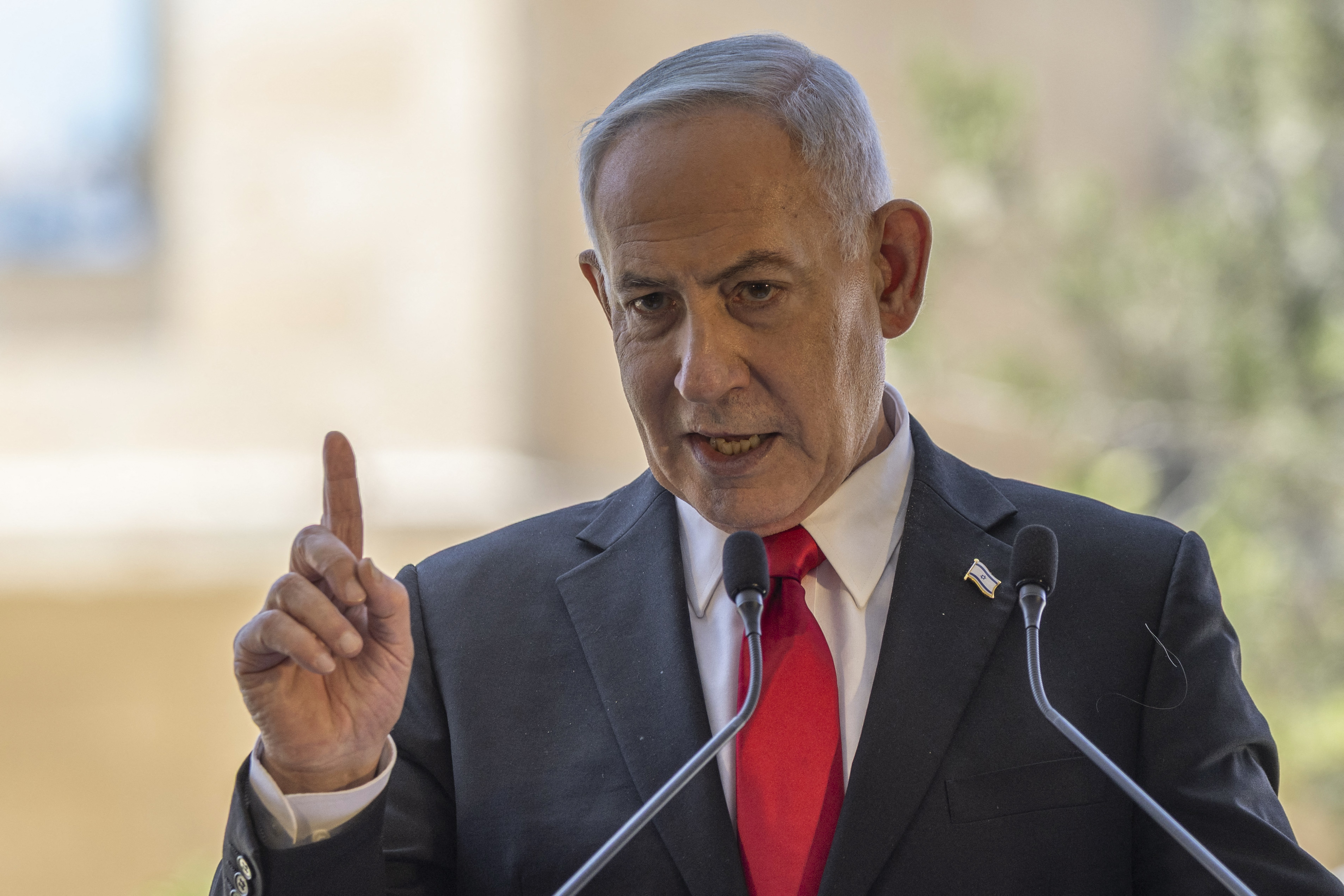 Benjamin Netanyahu, primer ministro de Israel.