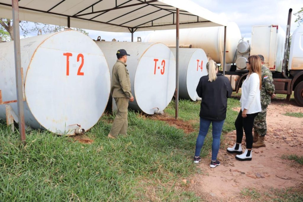 En el interior del tanque 3 aún se contendría un remanente de explosivos bombleables.