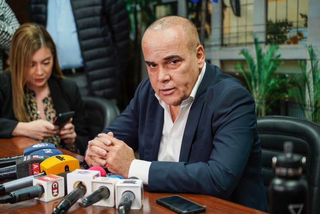 Basilio Núñez, presidente del Congreso.