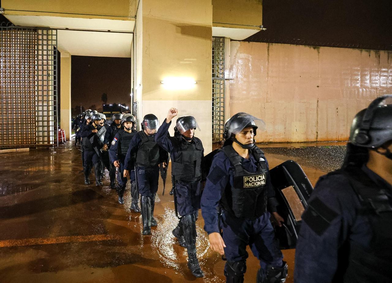 Realizan requisa y cambio de director en penal de Minga Guazú. Foto: MJ