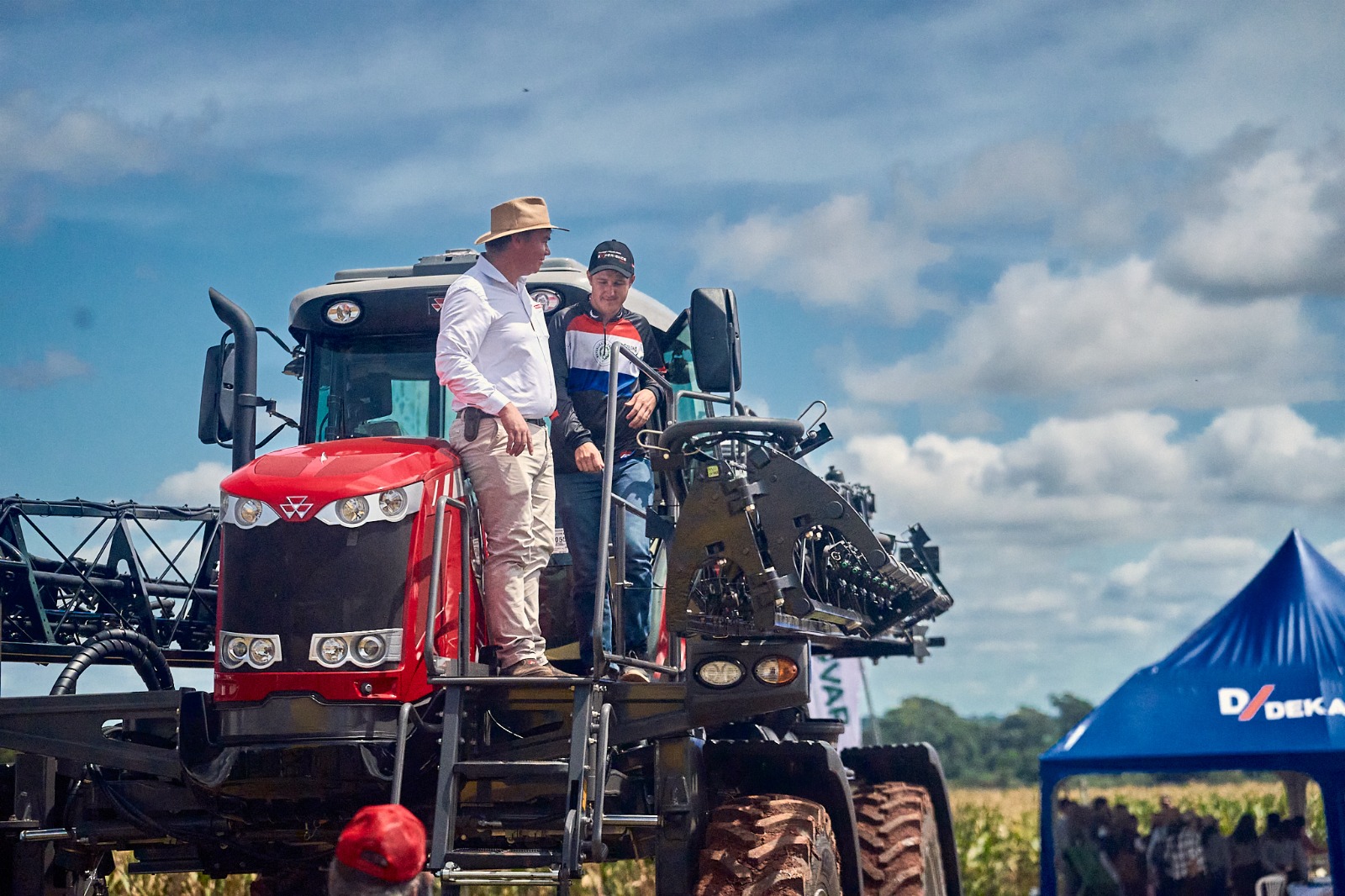 La feria se celebró en la Colonia Yguazú, departamento de Alto Paraná. Foto: Gentileza
