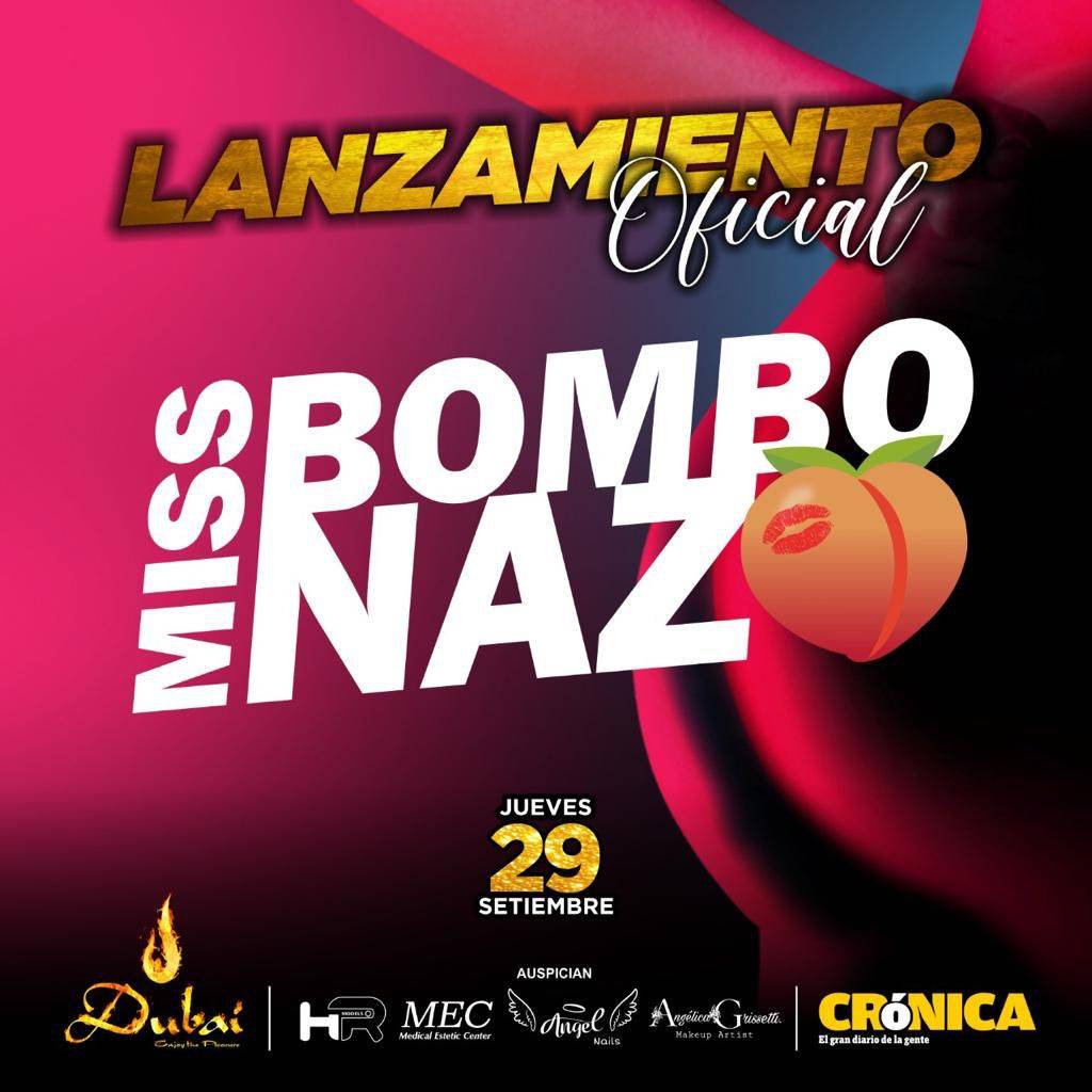 Hoy se realiza el lanzamiento de Miss Bombonazo en Dubai de Manzana T.