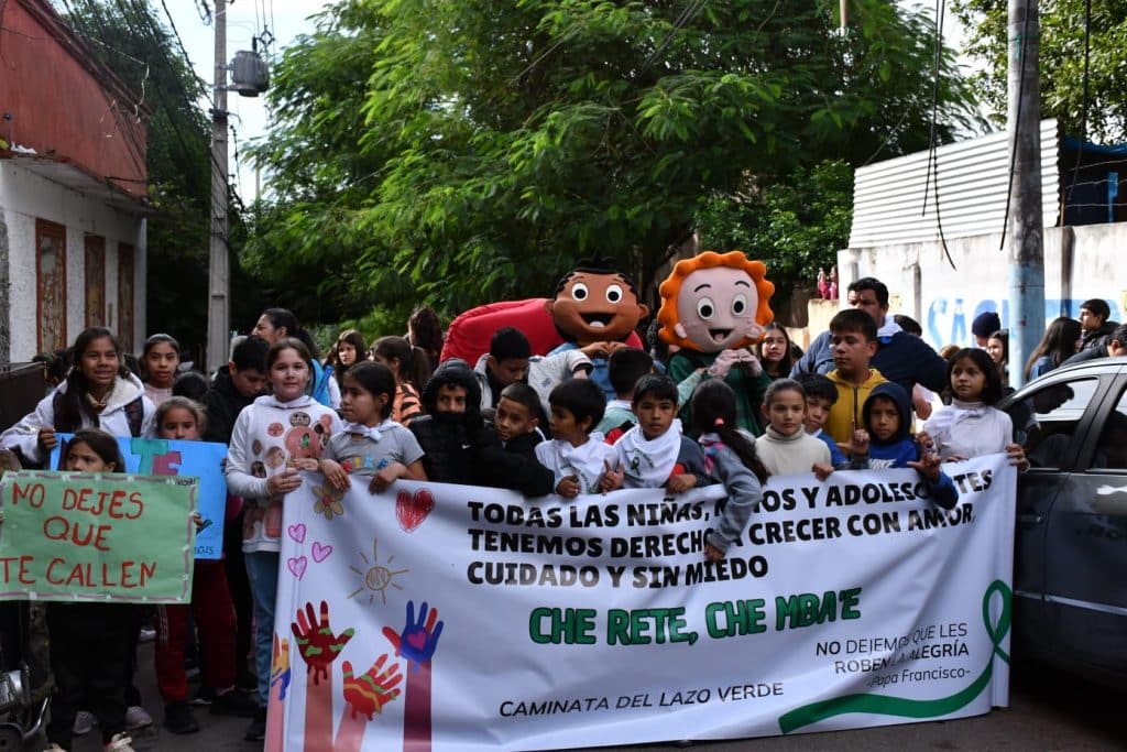 Durante las jornadas, los chicos aprenden a sentirse amados, valorados y a cuidarse a sí mismosde los peligros del exterior.