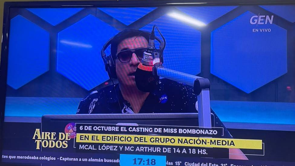 Clari Arias invitó a las chicas a que se presenten al casting de Miss Bombonazo que se hará el próximo jueves, 6 de octubre.