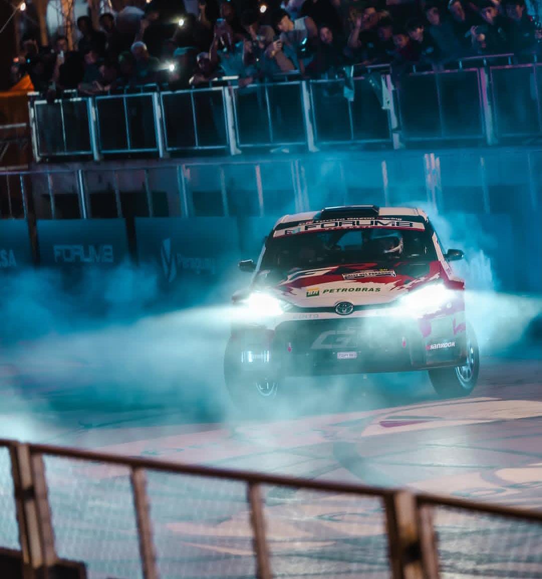 Oficialmente, inició el WRC ueno Rally del Paraguay. Foto: WRC Rally del Paraguay