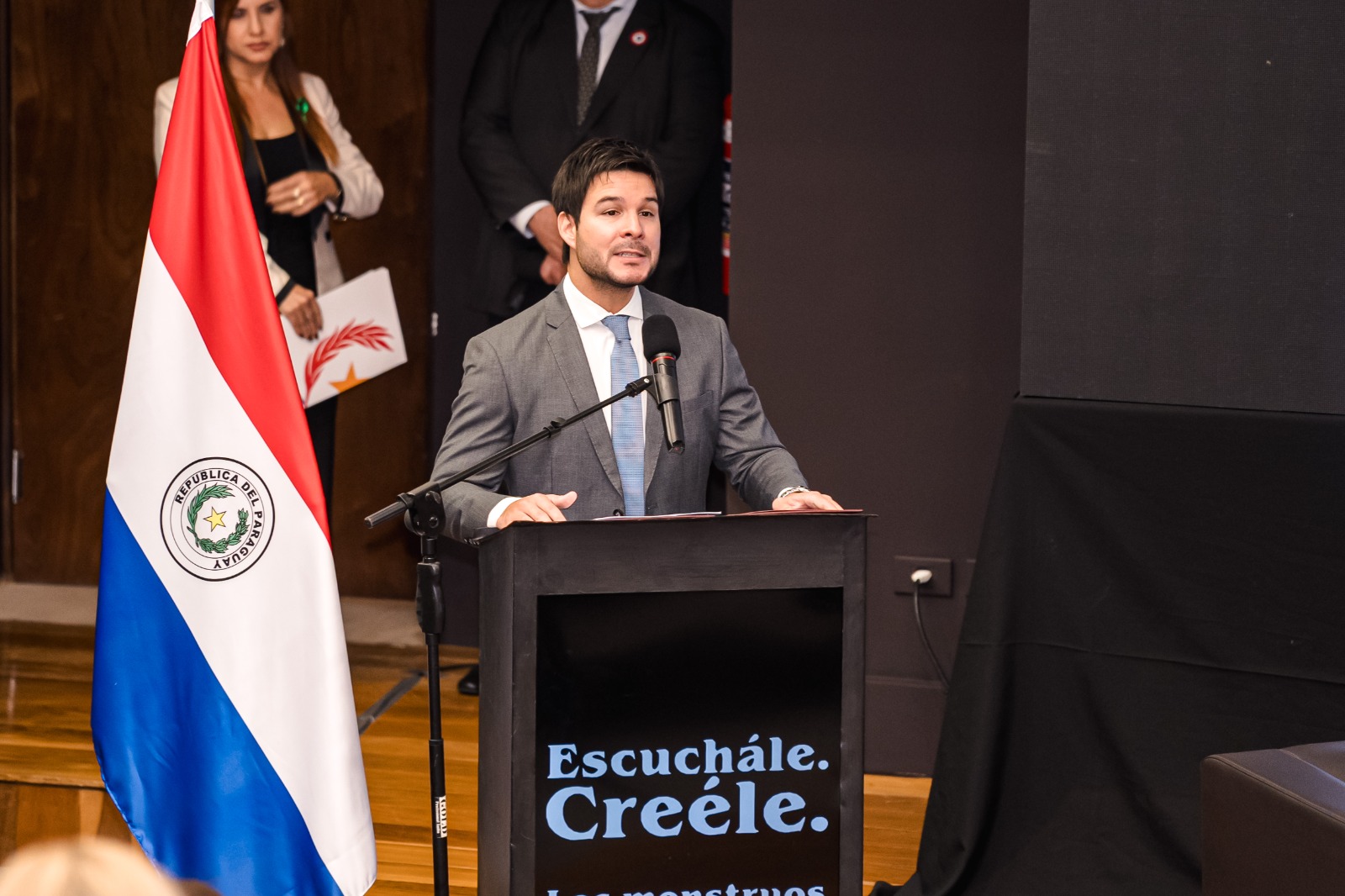 Se realizó el acto del lanzamiento de la campaña #TodosSomosResponsables. Foto: gentileza