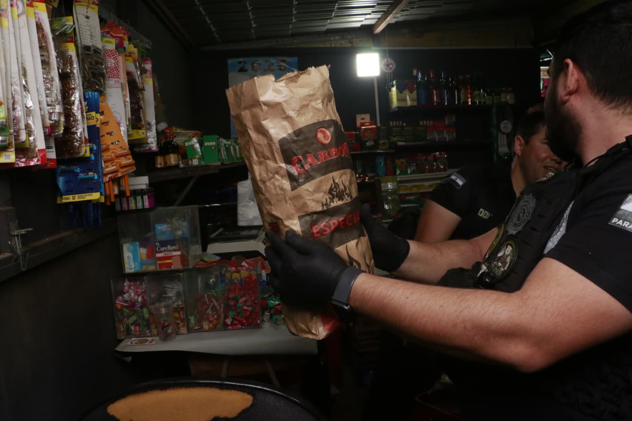 Este "carbón especial" era el que vendían en el kiosco-Foto Gentileza