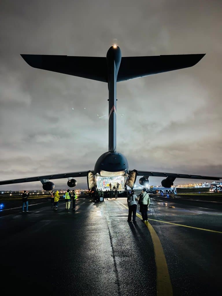 Avión militar C-5 Super Galaxy