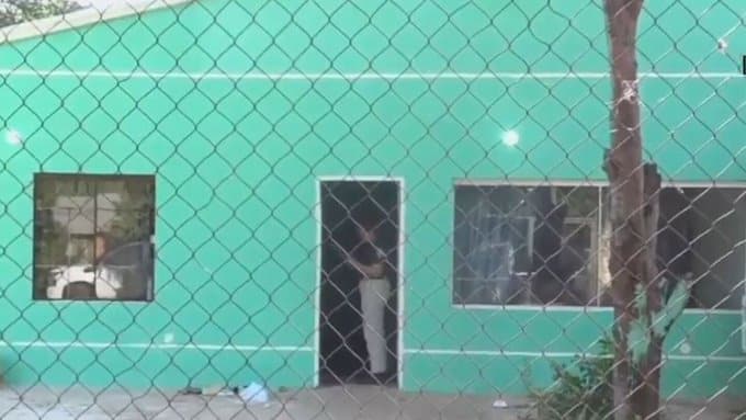 Vivienda donde se produjo el supuesto feminicidio.